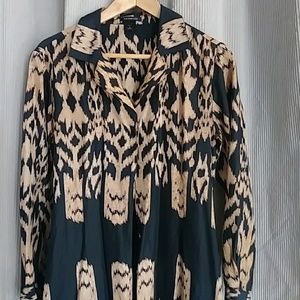 NATORI Silk dress, Italian brand size M